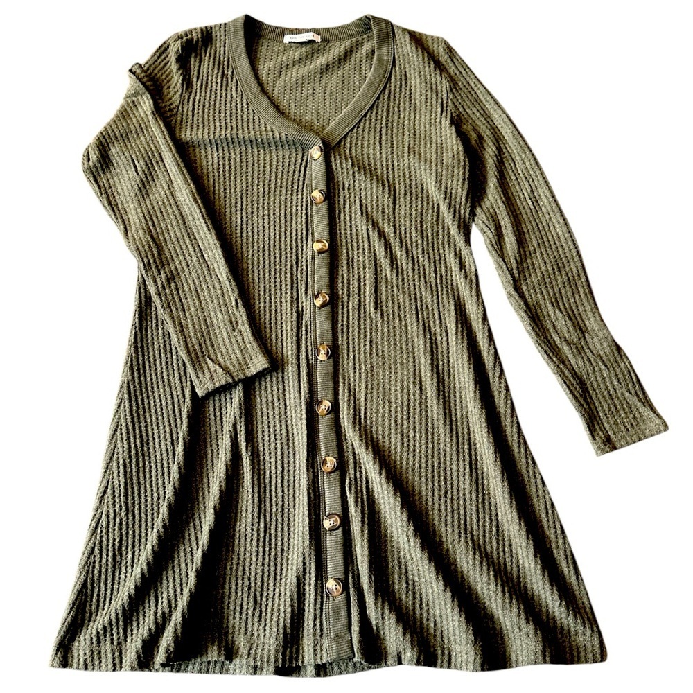 American Eagle Waffle Knit Dress - Picture 3 of 5